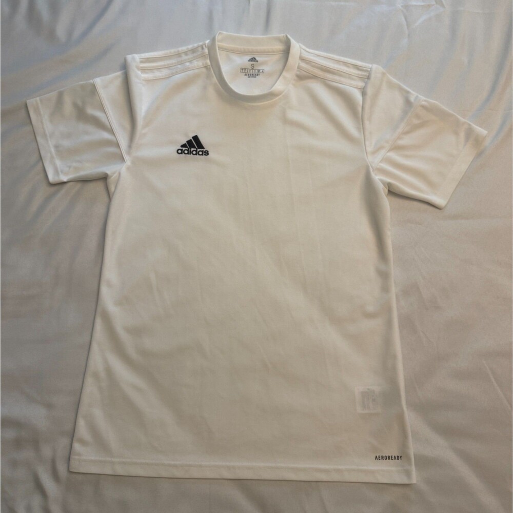 adidas AEROREADY 3-Stripes Activewear Training Shirt Men's Small White